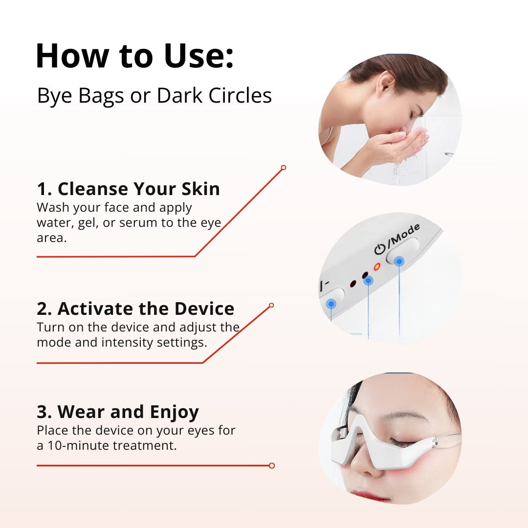 ElumiVerse Red Light Eye Massager